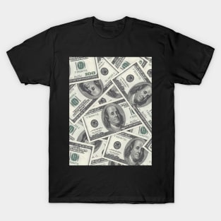 Rich Money Novelty Dollars T-Shirt